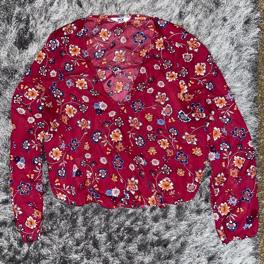 Brand: Jack. Size: XS. Colour: Burgundy